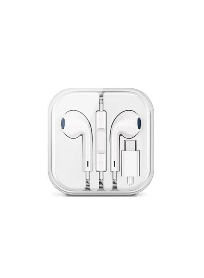 MANBO Type-c In-Ear Wired Headphones with Microphone & In-Line Controls - Image 3